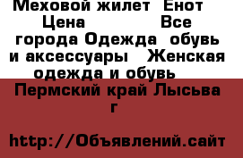 Меховой жилет. Енот. › Цена ­ 10 000 - Все города Одежда, обувь и аксессуары » Женская одежда и обувь   . Пермский край,Лысьва г.